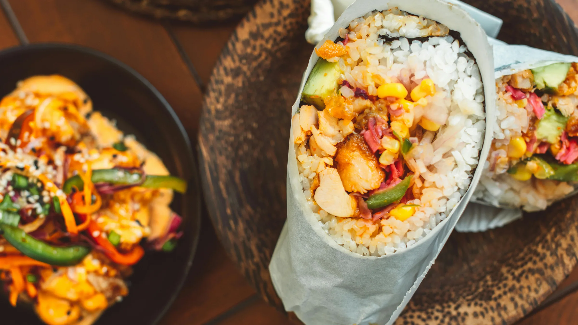 Grass-fed steak bowl built to order